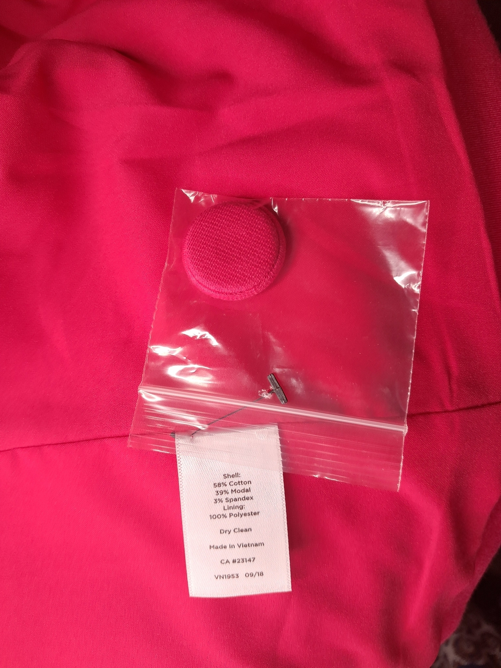NWT Talbots Pink Scallop Front Blazer Jacket Size 8 - Picture 6 of 9